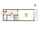キューティーワンの間取り画像