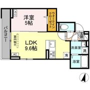 D-paina港南の間取り画像