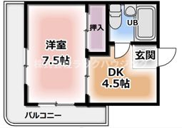 コトブキマンションの間取り画像