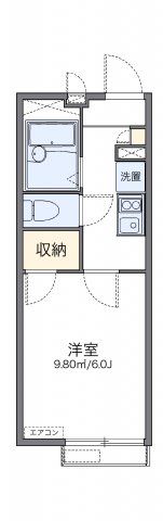 レオパレス東寺の間取り画像