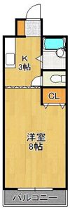 メゾンゆみの間取り画像