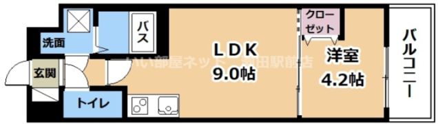 Favor Court南草津の間取り画像