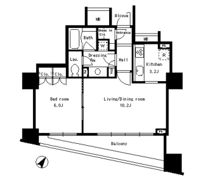 パークアクシス日本橋ステージの間取り画像