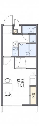 レオパレスサンヒルズⅢの間取り画像