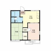 キザハシハイツの間取り画像