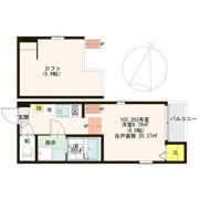 ハーモニーテラス野里の間取り画像