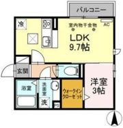 キャトルセゾン桜館の間取り画像