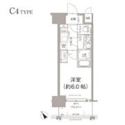 エスリード大阪デュアルゲートの間取り画像