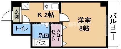グッドライフ南草津Ⅰの間取り画像