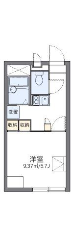 レオパレスソレーユS Oの間取り画像