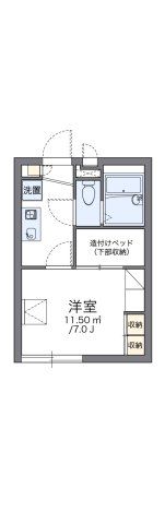 レオパレス池田の間取り画像