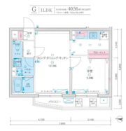 GENOVIA高円寺skygardenの間取り画像