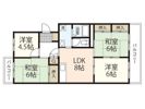 ピアパレス高須の間取り画像