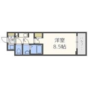 エスライズ北堀江の間取り画像