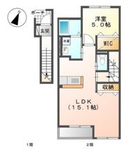 シルフィードの間取り画像