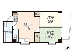 カトレアニシグチの間取り画像