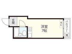 セントラルコーポ橋本の間取り画像