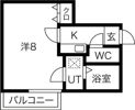 リブレア白金A棟の間取り画像