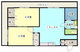 公園通り大須賀の間取り画像