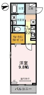 メゾン エスポワールの間取り画像
