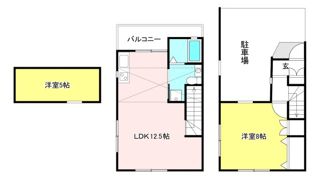 ツインズ北久里浜の間取り画像