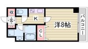 リアライズ神戸WESTの間取り画像