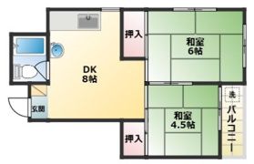 山口マンションの間取り画像