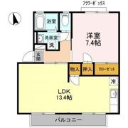 パストラル大塚 Aの間取り画像
