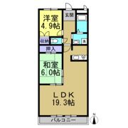 ピボットマンション八幡の間取り画像