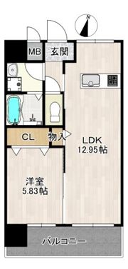 レクシア大日の間取り画像