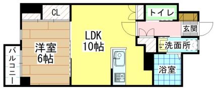 飛幡プライドの間取り画像