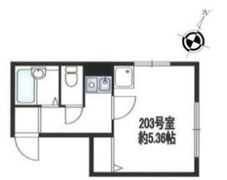 カルペディエム横浜前里の間取り画像