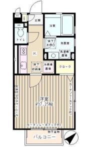 クレインハウス妙典の間取り画像