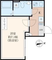 ラシクラス北赤羽の間取り画像