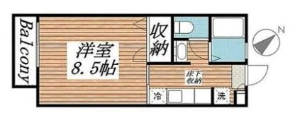 エメラルダスの間取り画像