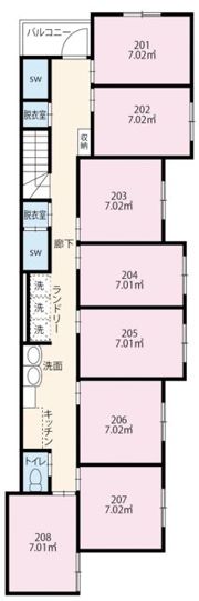 YADOKARI志村坂上の間取り画像