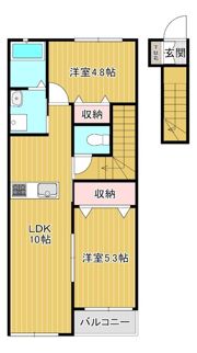 フェリーチェの間取り画像