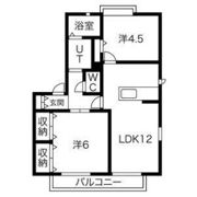 カサベルデDの間取り画像