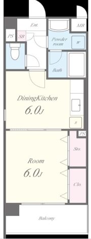 サンプレイスの間取り画像