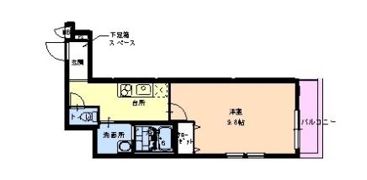 フジパレス神崎川 Ⅲ番館の間取り画像