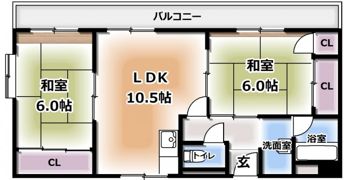 グリーンプラザの間取り画像