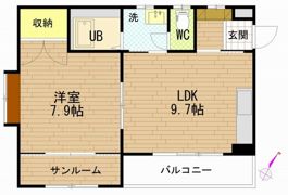 ボストンビルの間取り画像