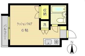 THREE EIGHT 丸茂の間取り画像