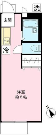 ハイツ井口Ⅱの間取り画像