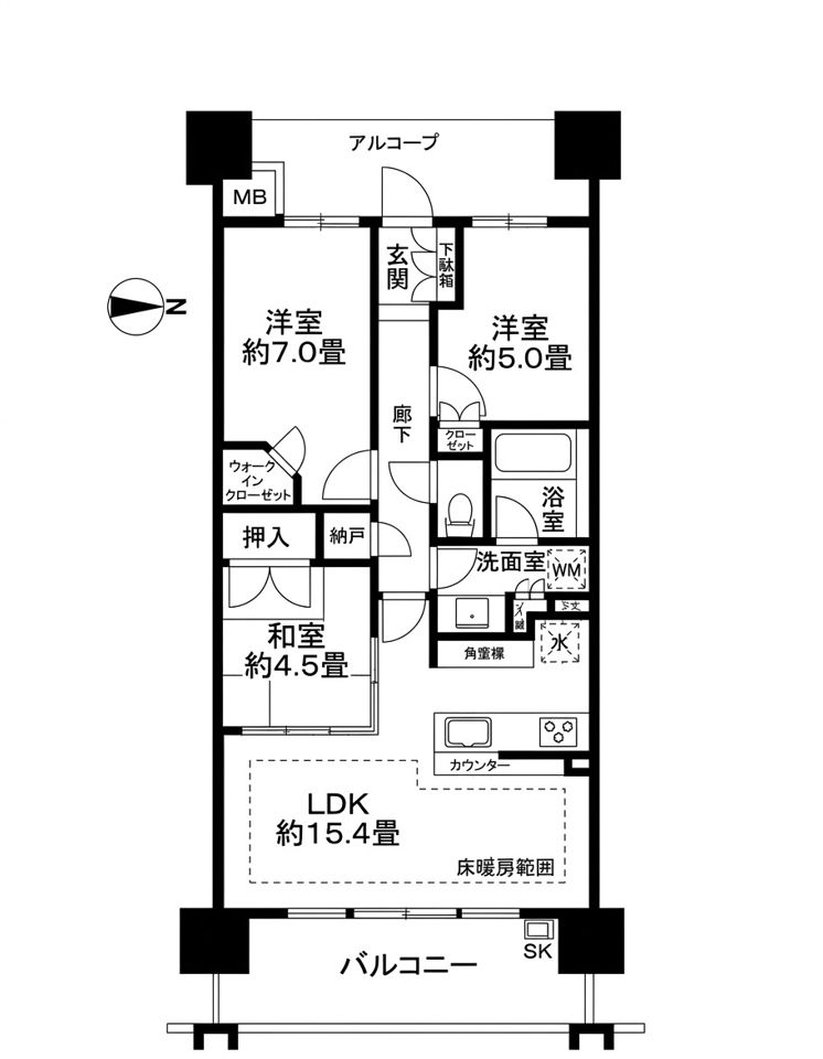 間取図