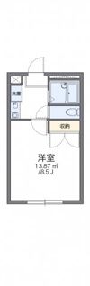 レオパレストゥインクル砂川の間取り画像