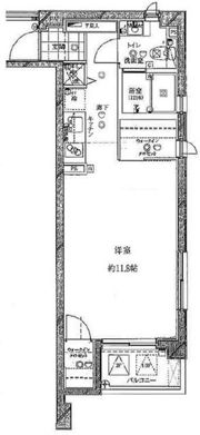フォルス学芸大学ラクシーズの間取り画像