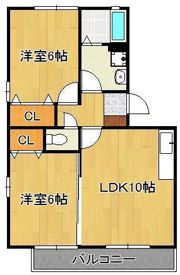 ノートルアージュブランの間取り画像