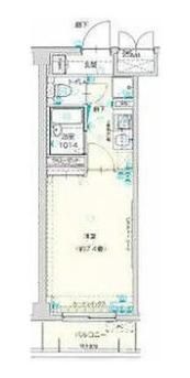 ヴェルト西大島グラーセの間取り画像