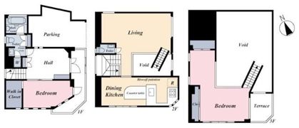 Takaban 2－chome Houseの間取り画像